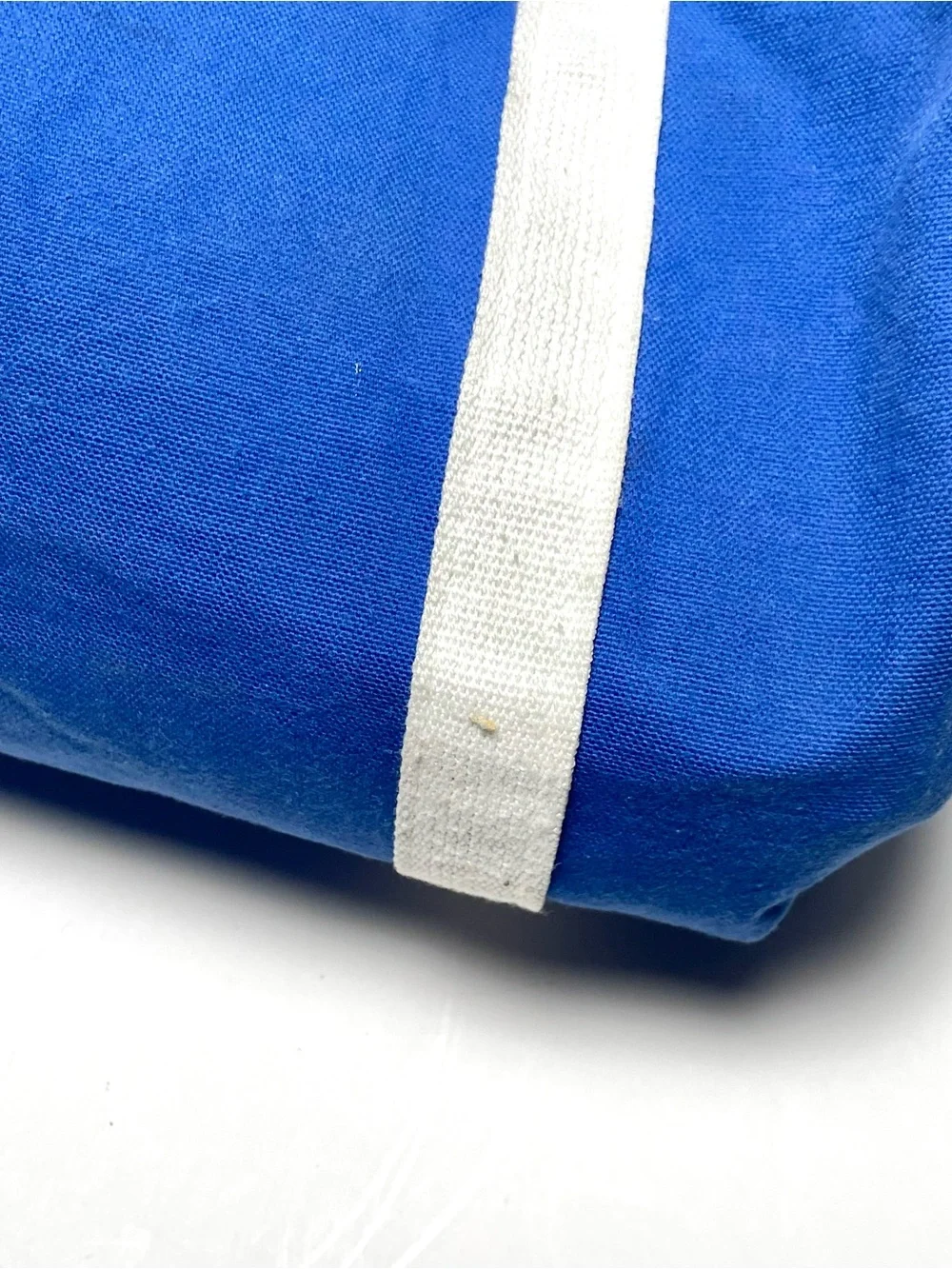 Rare Vintage 80s Pontiac Fiero Promo Canvas Duffel Bag Blue Pegasus Logo
